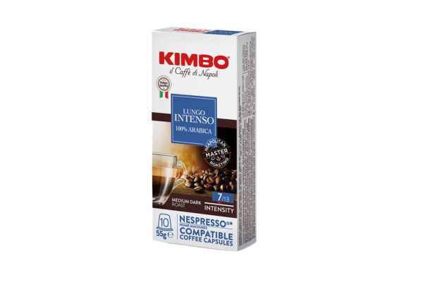 LUNGO INTENSO - ΣΥΜΒΑΤΕΣ ΚΑΨΟΥΛΕΣ NESPRESSO®* (10τμχ)